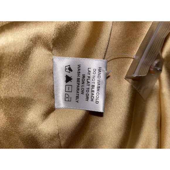 CAMILA COELHO Vivienne midi dress Orange Yellow SMALL revolve w/extra button - Picture 11 of 11